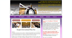 Desktop Screenshot of bangkokwinefair.com