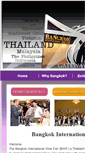 Mobile Screenshot of bangkokwinefair.com